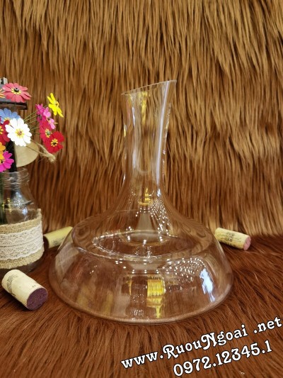 Bình Đựng Rượu Vang - Decanter Dáng Đẹp M14