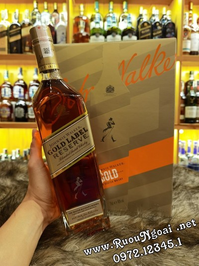 Rượu Johnnie Walker Gold Label Hộp Quà 2023