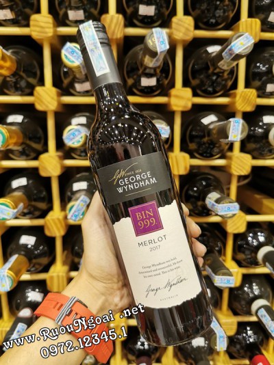 Rượu Vang Wyndham Bin 999 Merlot