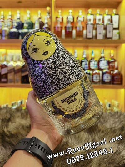 Rượu Diamond Doll Vodka Silver